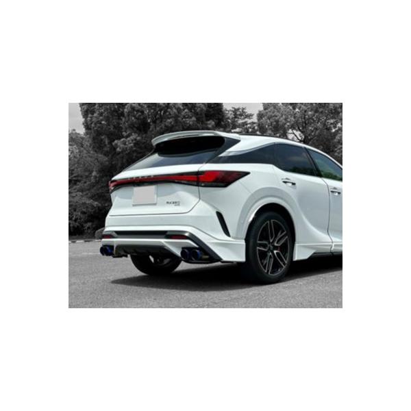 美品　TRDリアディフューザー専用EXARTステンレスマフラー EXART ONEマフラー TRD製リアディフューザー用 の取付作業