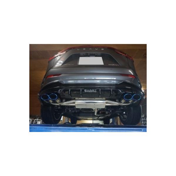 レクサス NX 350h/450h+ EXART ONE マフラー グラファイトメタリック