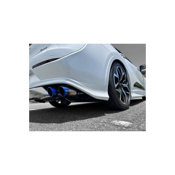 AZSH35 クラウン クロスオーバー EXART ONE マフラー チタン製 円型 