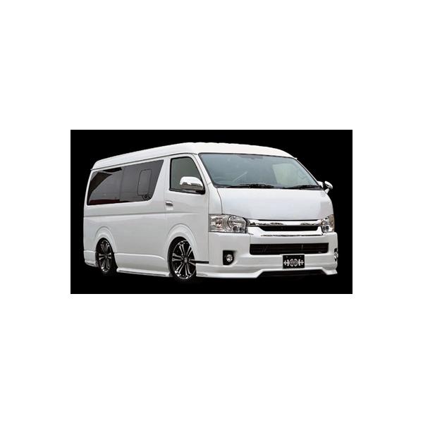 ハイエース 200系 ワイドボディ 4型 Revive バットフェイスボンネット 