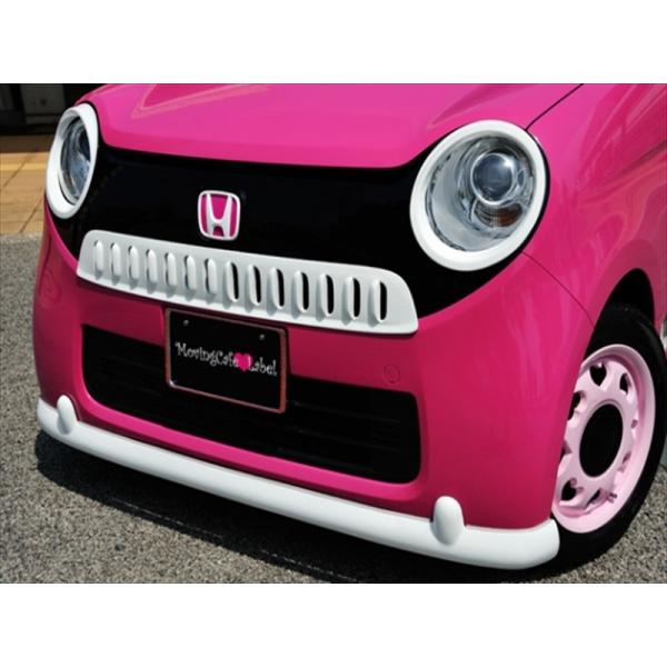 【PU-KU】N-ONE　JG1 フロントグリル　赤レッド　カスタムパーツ Amazon | 無限 ホンダ N-ONE（JG1/2）用 フロントグリル