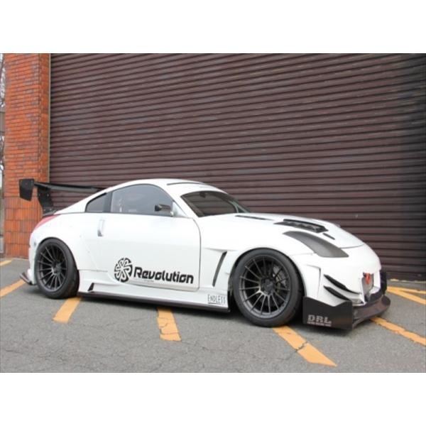 フェアレディZ Z33 サイドステップ FRP製 タイプ2 : エアロ.カスタム 