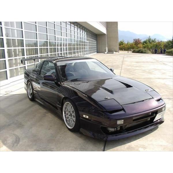 180SX Type1 エアロボンネット カーボン : エアロ.カスタムパーツの