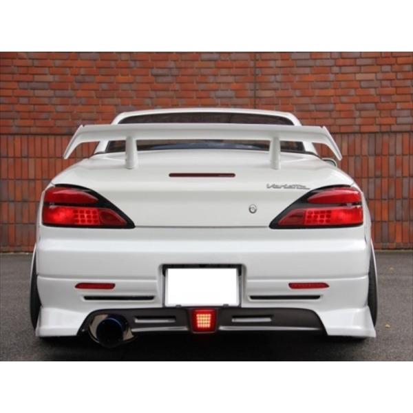 シルビア S15 リアバンパーType2 ハイブリッドカーボン製 塗装済み