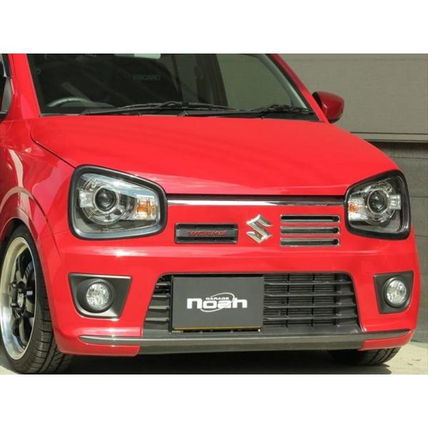 アルト/ターボRS/ワークス HA36S ヘッドライトベゼル カーボン調