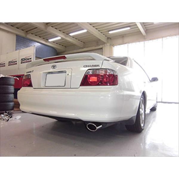 5ZIGEN チェイサー JZX100 マフラーカッター 片側オーバル1本出し用