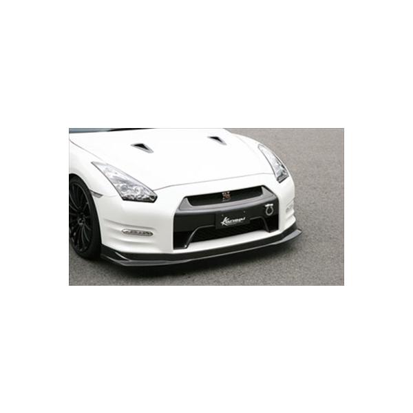 R35 GTR 中期　カーボン フロントリップ スポイラー　HKS 中古 GT-R R35 中期 (2010/11-2016/7) カーボンフロントリップスポイラー