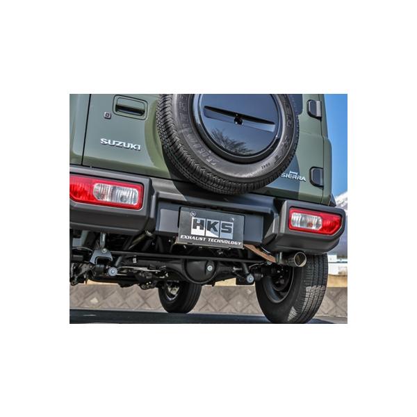 HKSリーガルマフラー ジムニー用 HKS リーガルマフラー ジムニー(3BA-JB64W) 18/07- /31013-AS017