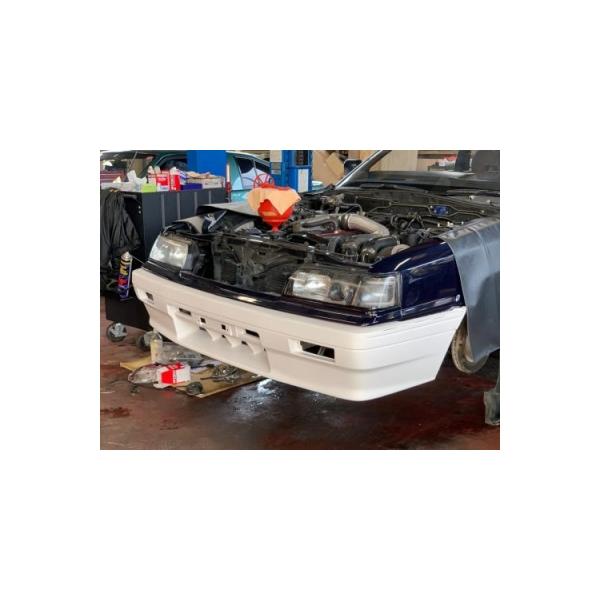 スカイライン R31 復刻版 フロントバンパー FRP製 : エアロ.カスタム