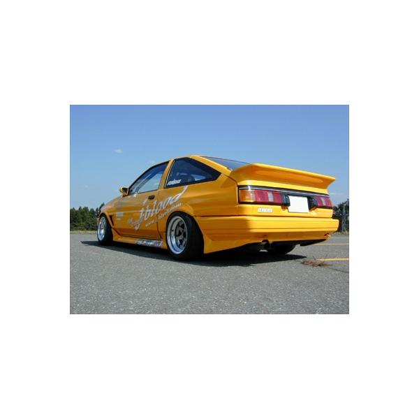 当時物‼️値下げ交渉可‼️AE86 トレノ　レビン　リアバンパー ジェイブラッド j-blood」レビン/トレノ（AE86）後期用リアアンダー