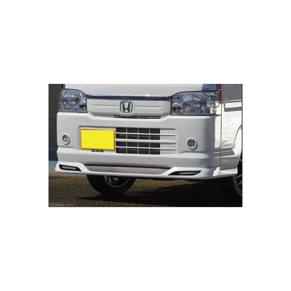 アクティトラック HA8/9 フロントスポイラー LED付 未塗装品 : エアロ