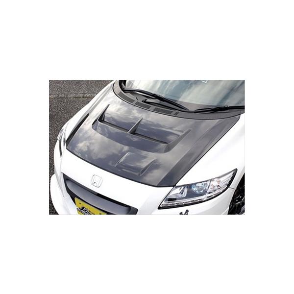 ☆☆ CR-Z ZF1 軽量 社外 カスタム ボンネット ☆☆ CR-Z ZF1 エアロボンネット フルカーボン : エアロ.カスタム