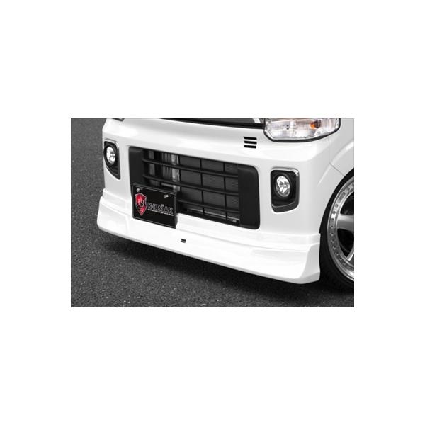 エブリイワゴン DA17W ATHLETE+S フロントハーフスポイラー 塗装取付込