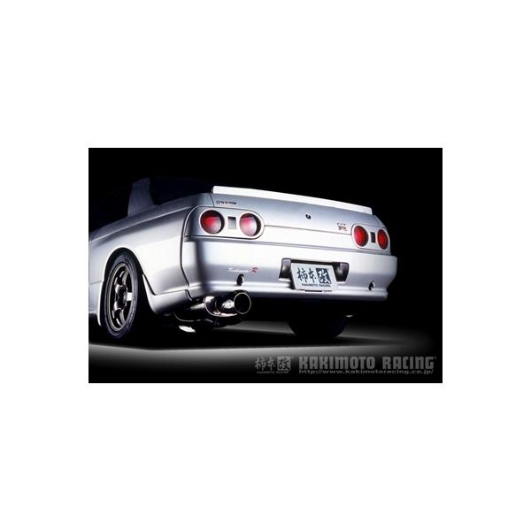 柿本改 スカイライン GT-R BNR32 Kakimoto.R マフラー 取付込 : エアロ