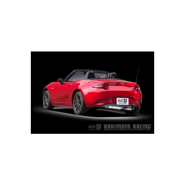 柿本改 ロードスター ND5RC 6MT Regu06＆R マフラー 取付込 : エアロ