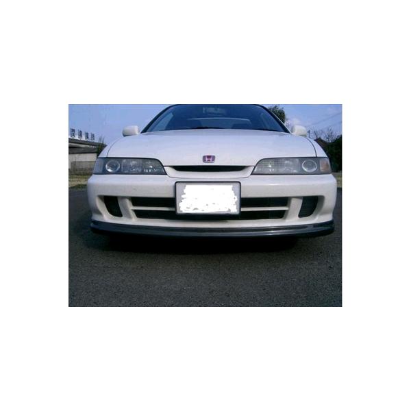 インテグラ DC2 後期 フロントリップ カーボン バフ仕上げ 取付込