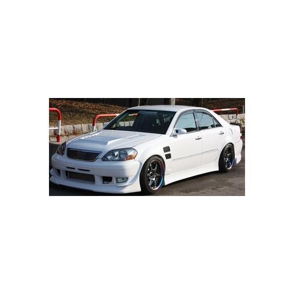 ワンオフバンパーポール JZX110 マーク2 Promode-SS フロントバンパー 前期 塗装取付込
