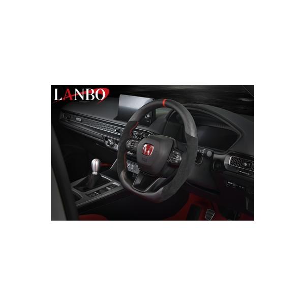 シビック TypeR FL5 LANBO プレミアムスポーツ ステアリング マッド