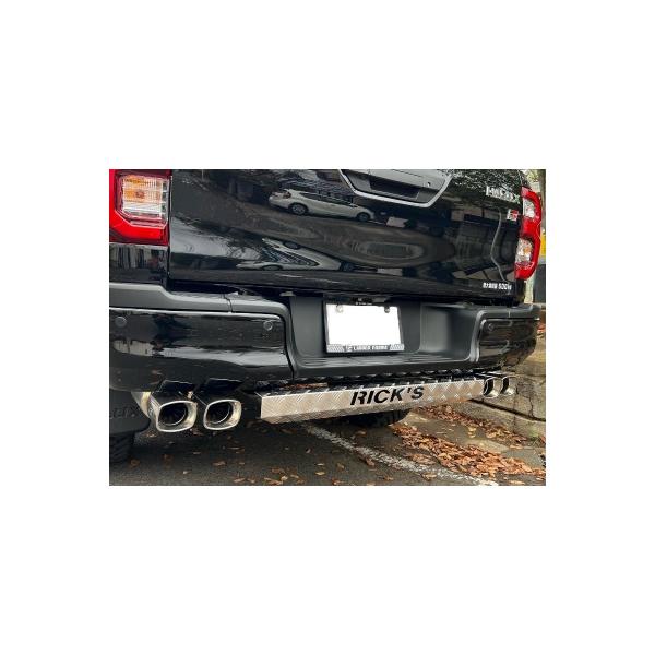 ハイラックス GUN125 RICKS リヤスキッドプレート アルミ製素地