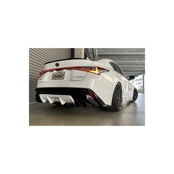 LEXUS IS 300/300h/350 2020/11+ L:Exhaust quad Titan