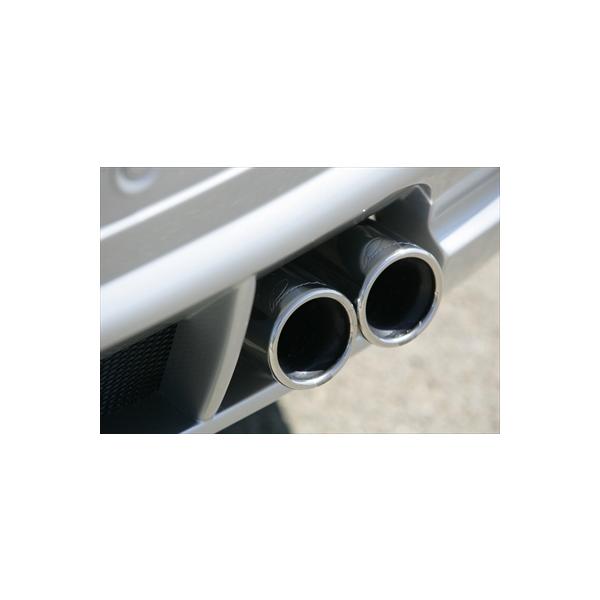 BMW X3 E83 Sports Muffler 4x76mm  for petrol (1pcs)