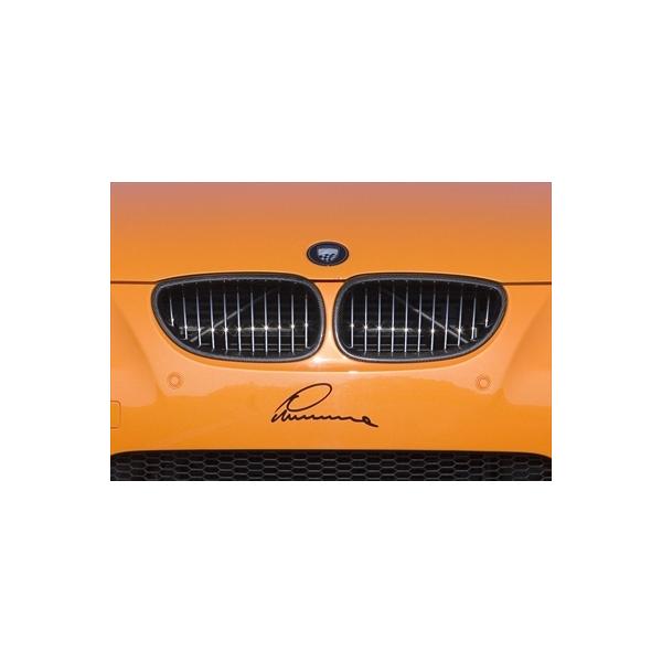 BMW E60/E61 Front Kidney Cover Carbon Look (1piece)
