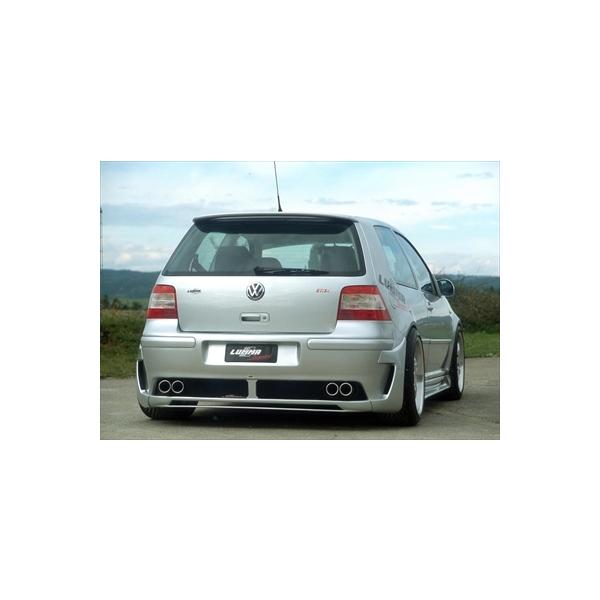 VW GOLF 4 1J Sports Rear Muffler 4-pipe (1 piece)