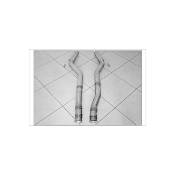 BENZ CL W216 MEC Design Front Muffler spare pipes for 63er + 65er AMG for W216 CL63 + CL65 AMG Loud Version