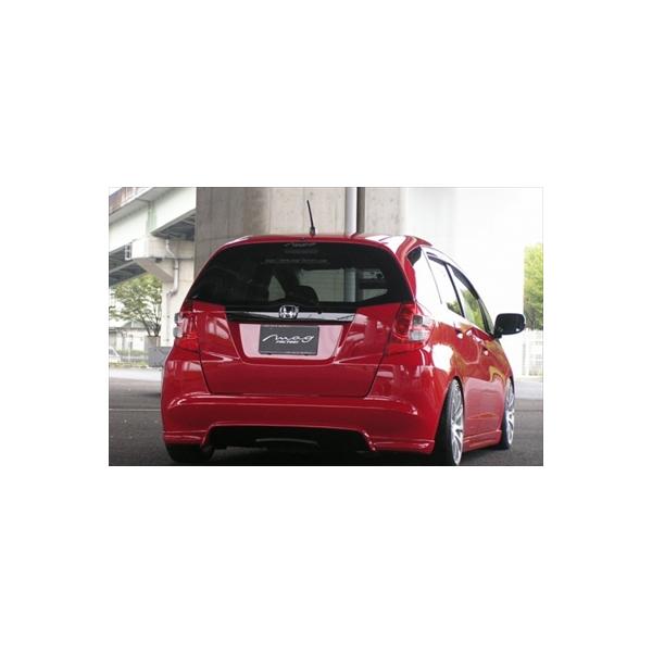 フィット GE6/7前期 リアアンダースポイラー 塗装取付込 : エアロ