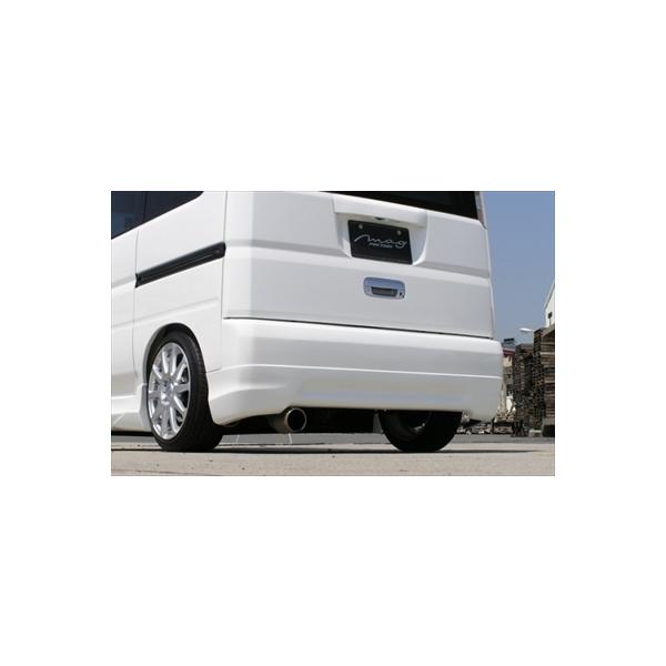 バモス HM1/2 リアバンパースポイラー : エアロ.カスタムパーツの