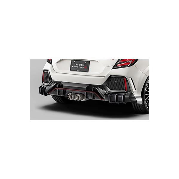 無限（MUGEN） FK8 シビック タイプR リアアンダースポイラー カラード