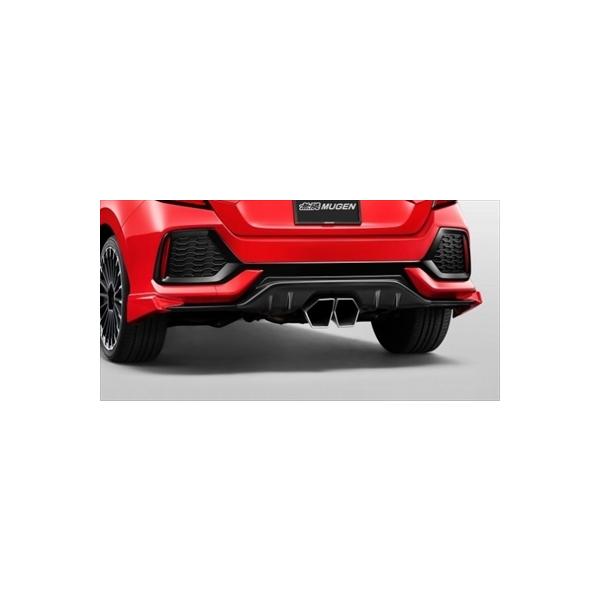 無限 リアアンダースポイラー シビックハッチバック(FK7) ディフューザーのみ 無限 シビック ハッチバック FK7 リアアンダースポイラー ABS製