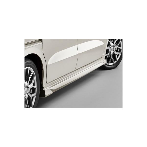 無限（MUGEN） JF3/4 N-BOX カスタム 前期 サイドスポイラー 塗装済