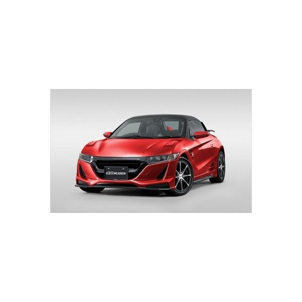 無限（MUGEN） S660 JW5 フロントアンダースポイラー フレームレッド x