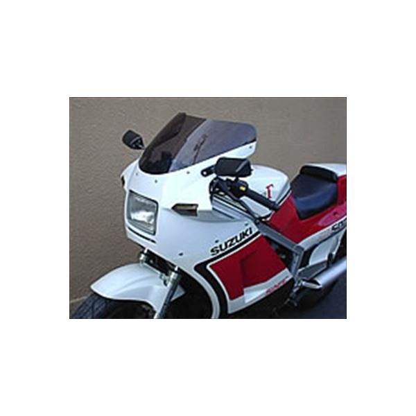 RG400/500ガンマ アッパーカウル（純正形状） FRP 白 : エアロ