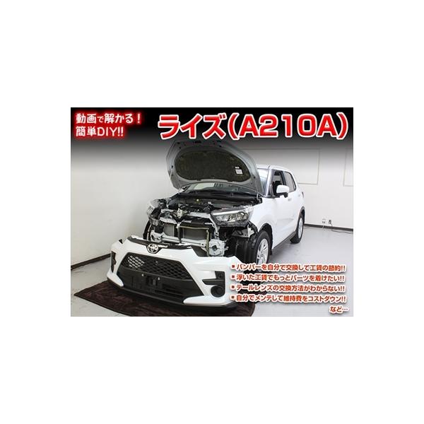 送料無料!!」 ライズ A210A メンテナンスDVD 内装＆外装のドレス