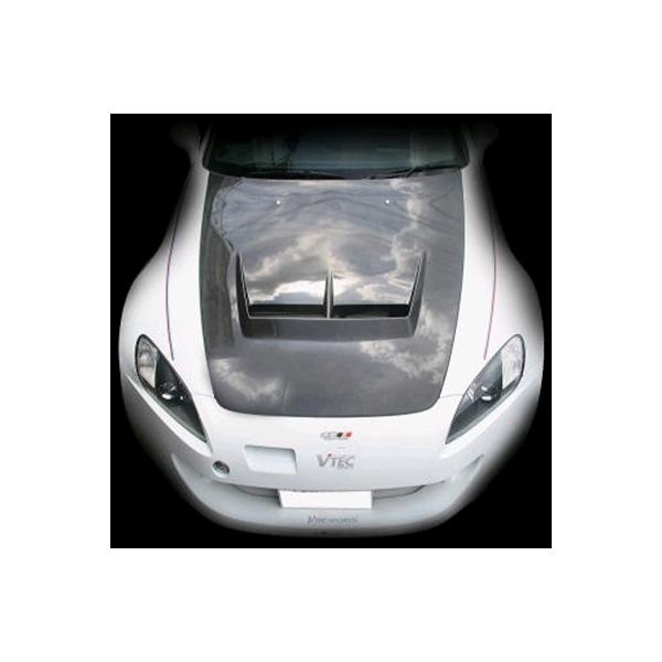 S2000 カーボンボンネット タイプS FRP仕様 AP1/2 : エアロ.カスタム