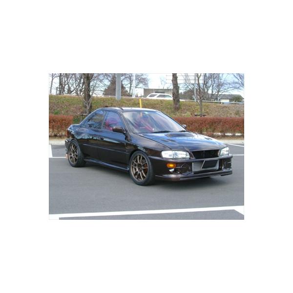 IMPREZA GC8 WRCタイプ フロントブリスターフェンダー FRP製 塗装済み 