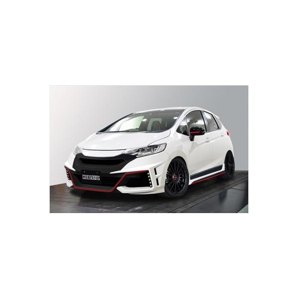 フィット GK3-6 フロントバンパー type RACING 後期用 : エアロ