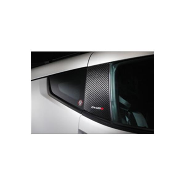NISMO フェアレディZ Z34 カーボンピラーガーニッシュ NISMOロゴ入り