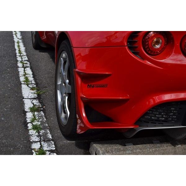 LOTUS ELISE S2 リヤロアーサイドスポイラー グラスファイバー フルセット 塗装済み