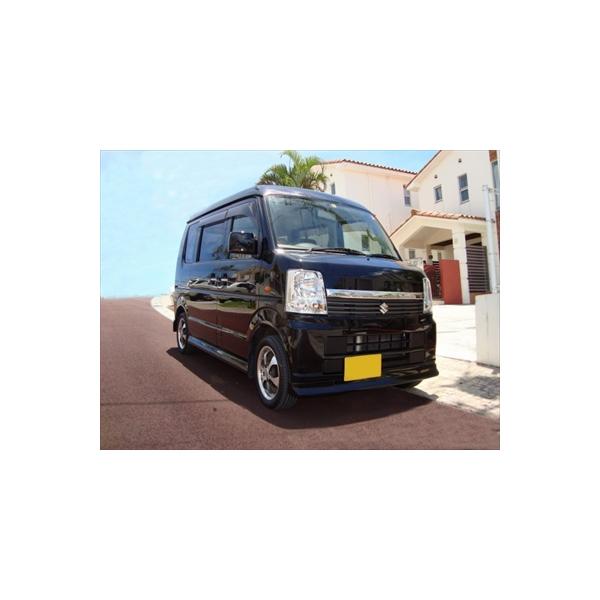 エブリイワゴン DA64W 前期 クローバー リップエアロ3点キット