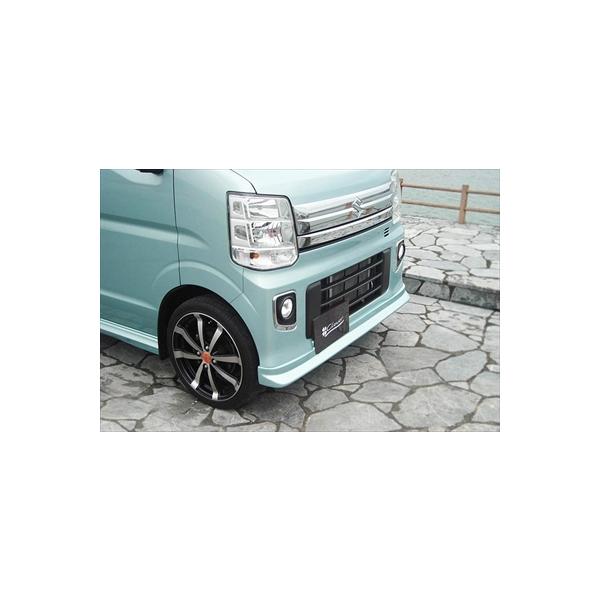 エブリイワゴン DA17W フロントリップスポイラー : エアロ.カスタム