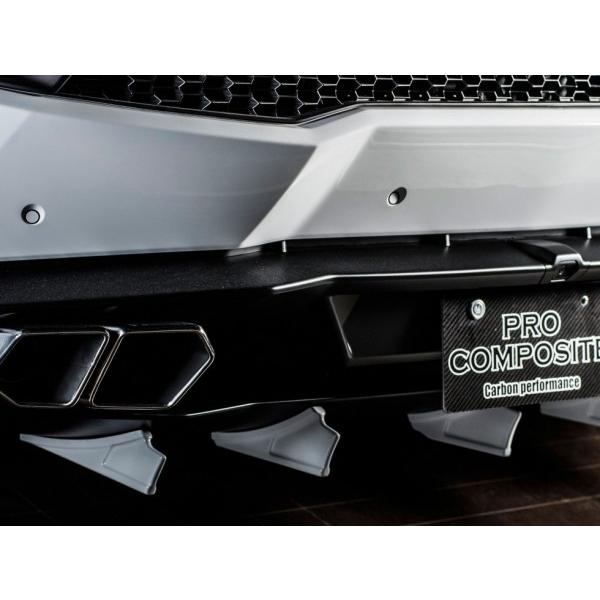 ウラカン LP610 リアアンダーディフューザー 5ピース FRP製 塗装済み