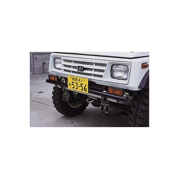 ジムニー SJ30〜JA11 RS フロントストレートバンパー スチール製