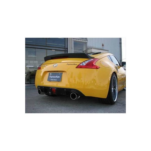 フェアレディZ Z34 リアアンダーデュフューザーフィン （カーボン綾