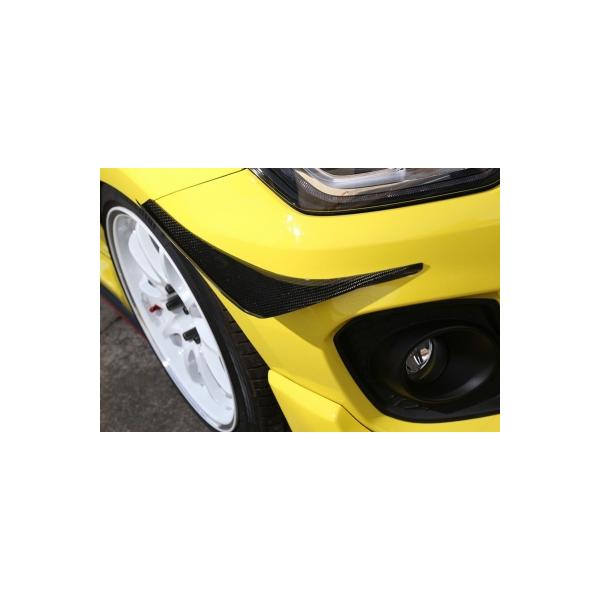 スイフト ZC33S スイフトスポーツ FRPカナード 塗装取付