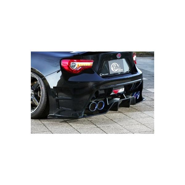 ZN6 86 KUHL Ver1 01R-GT スラッシュ4テールマフラー 116φ テール