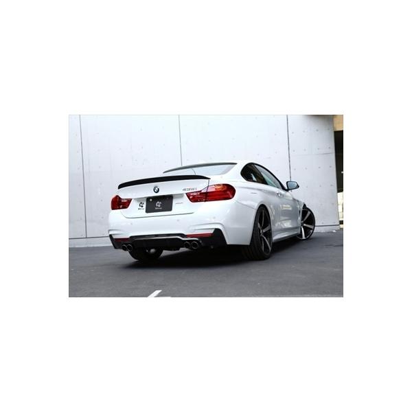 BMW  4Series  F36  グランクーペ  M-SPORT用  リアディフューザー  カーボン製  435i用  デュアル4テール  取付込
