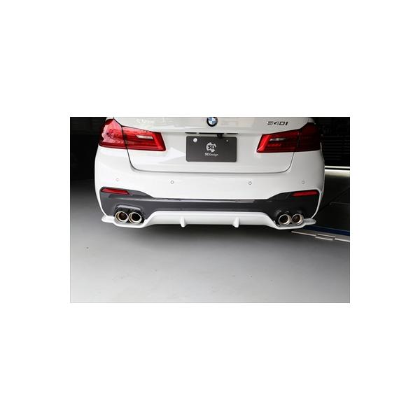 BMW 5シリーズ G30 リアディフューザー タイプ1 塗装取付込 : エアロ